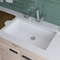 Alfi Brand White 30" Undermount Sgl Bowl Granite Composite Kitchen Sink AB3020UM-W - alternate 1